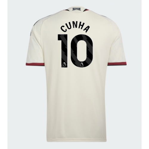 Manchester United Matheus Cunha #10 Maglia Gara Terza Repliche 2026-27 Maniche Corte Manchester United Matheus Cunha #10 Maglia Gara Terza Repliche 2026-27 Maniche Corte